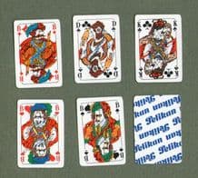 Vintage Collectible playing cards. Pelikan 1990`s