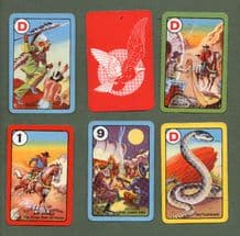 Vintage rare Cards game Riders of the Range by Pepys