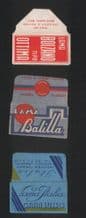 Vintage Razor Blade Wrappers Lamette da barba , Rasierklinge  #261
