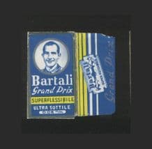 Vintage Razor Blade Wrappers Lamette da barba , Rasierklinge  #288
