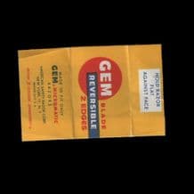 Vintage Razor Blade Wrappers Lamette da barba , Rasierklinge  #308