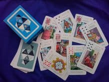 Vintage Tarot fortune telling Nuova Cartomanzia  by Modiano Italy + 4 Joker #013