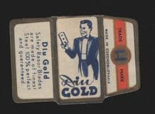 Vintege Razor Blade Wrappers Lamette da barba #060