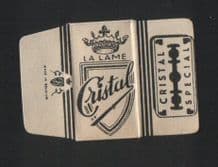Vintege Razor Blade Wrappers Lamette da barba #247