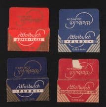 Vintege Razor Blade Wrappers Lamette da barba #296