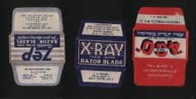 Vintege Razor Blade Wrappers Lamette da barba #932