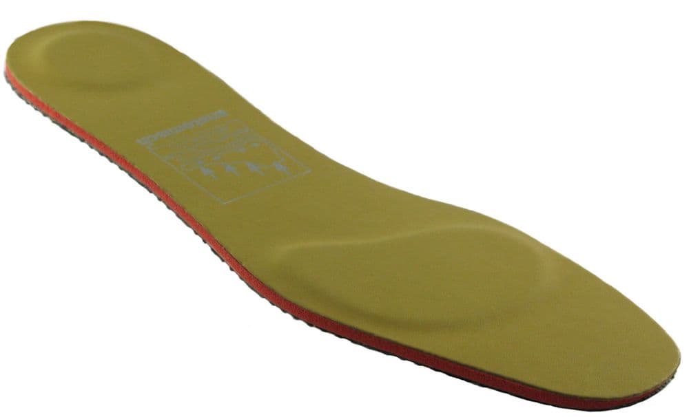 Duel Shock Leather upper Shoe & Boot Insoles suitable for diabetics