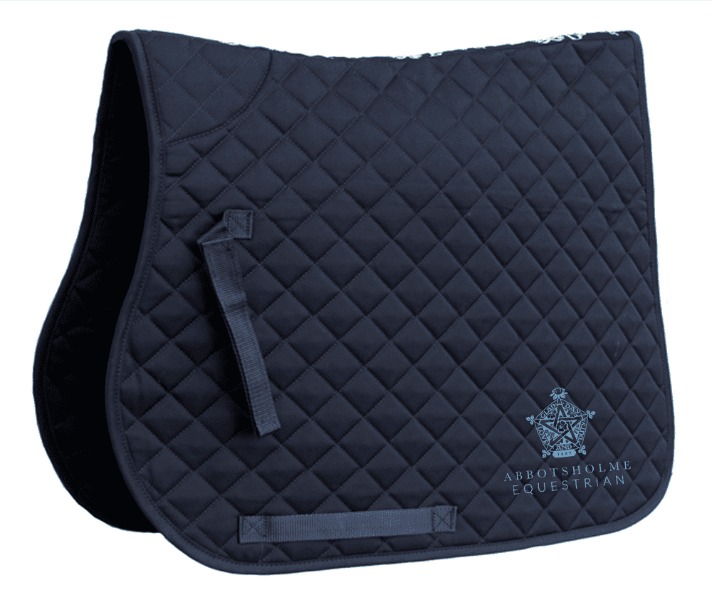Abbotsholme School Navy GP Saddlecloth