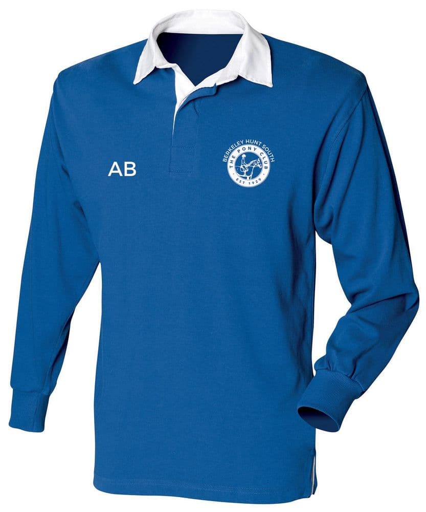 ADULT Berkeley South Royal Long Sleeved Rugby Shirt