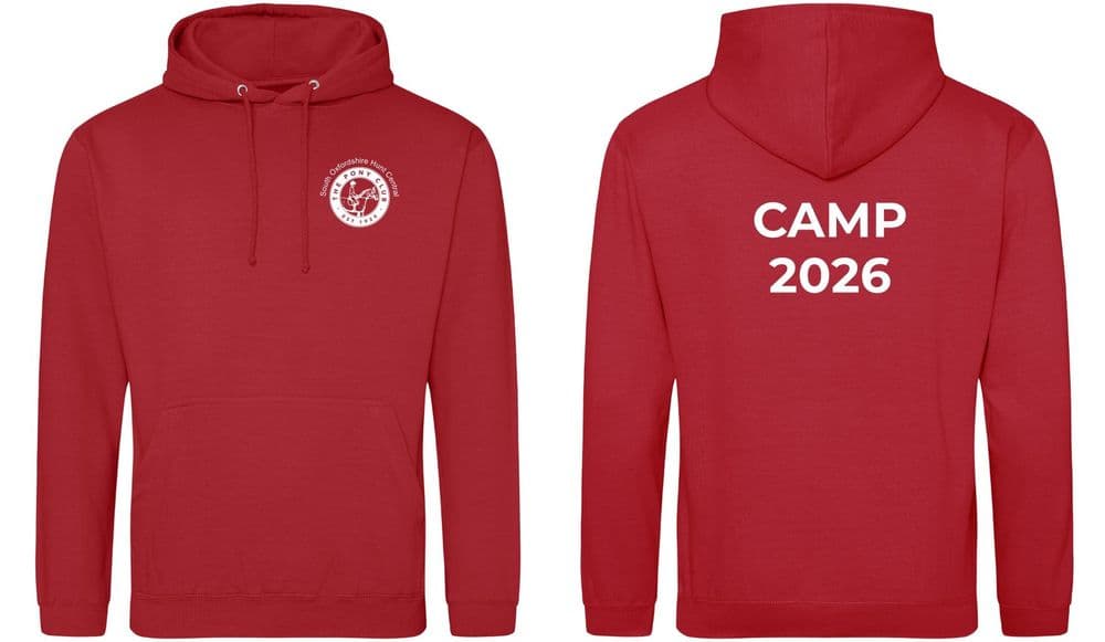 ADULT CAMP 26 South Oxfordshire Central Red Hoodie - JH001