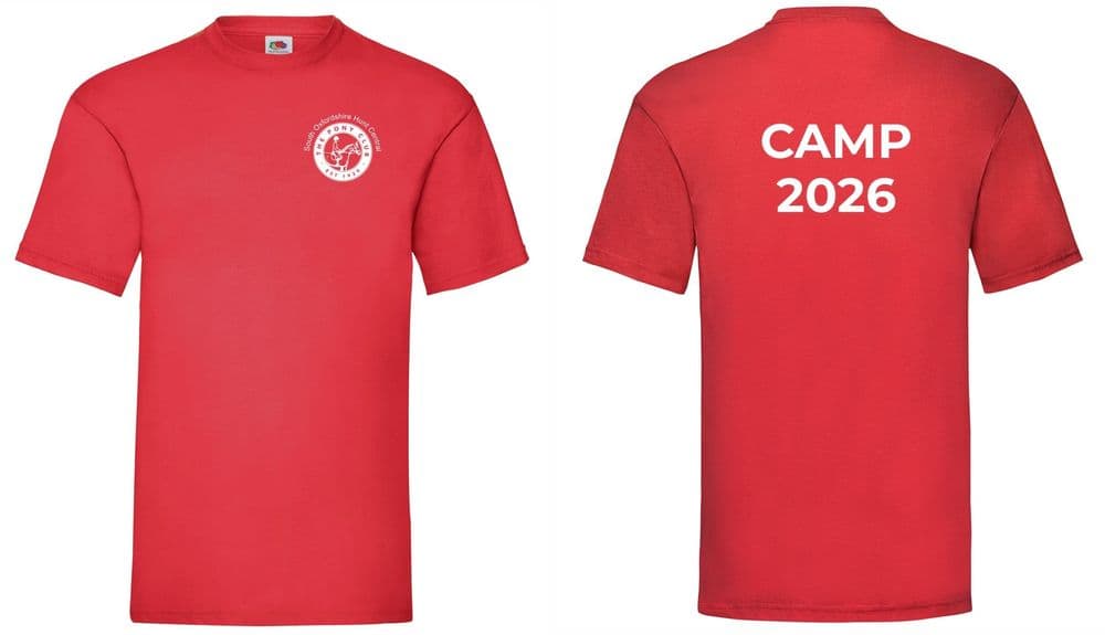 ADULT CAMP 26 South Oxfordshire Central Red T-Shirt - SS6