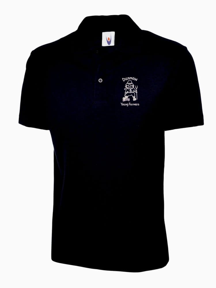 ADULT Dunmow Navy Polo Shirt UC101