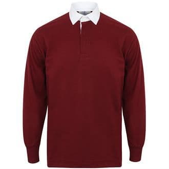 ADULT East Devon Hunt Burgundy Rugby Shirt