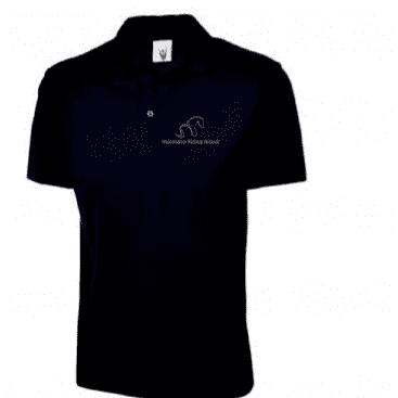 ADULT Halesowen Riding School Navy Polo Shirt UC101