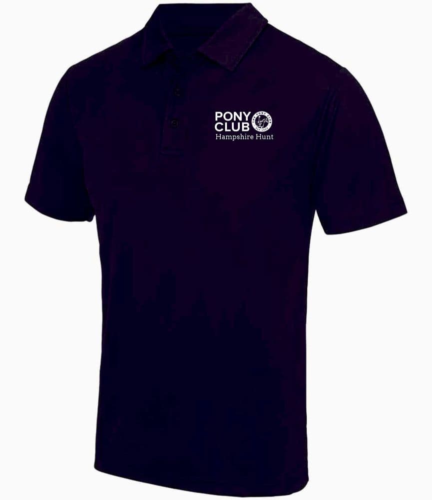 ADULT Hampshire PC Cool Sports Navy Polo Shirt JC040