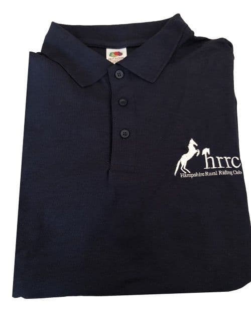 ADULT HRRC Navy Polo Shirt