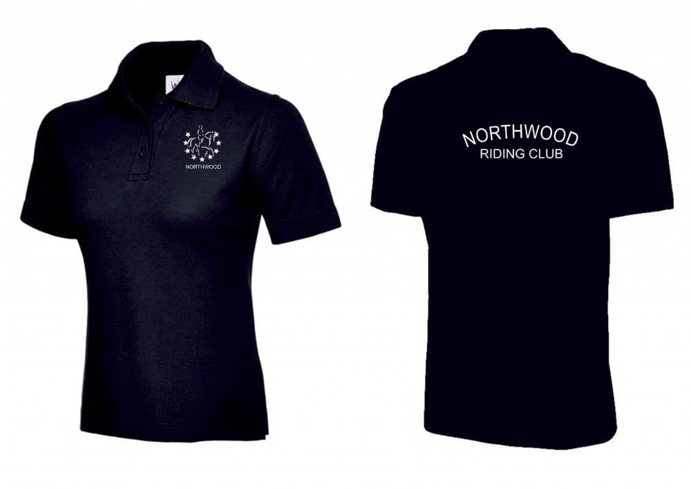 ADULT Ladies Fit Northwood RC Navy Polo Shirt UC106