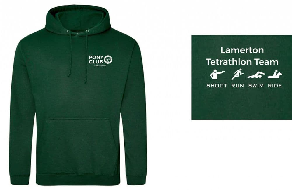 Adult Lamerton PC Tetrathlon/Triathlon Bottle Hoodie