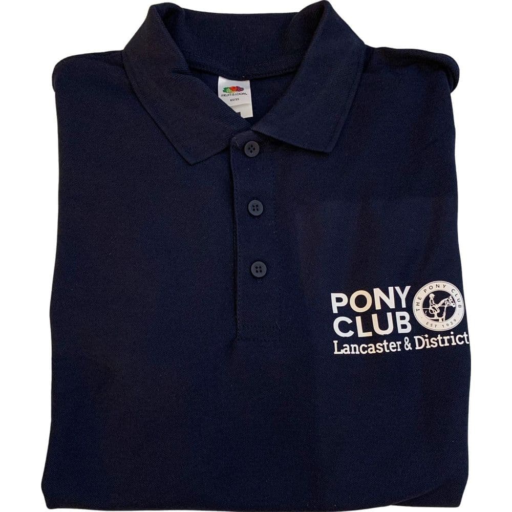 ADULT Lancaster & District PC Navy Polo Shirt UC101