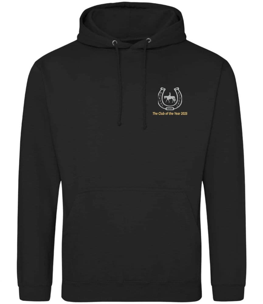 Adult Monday Riders Black Hoodie