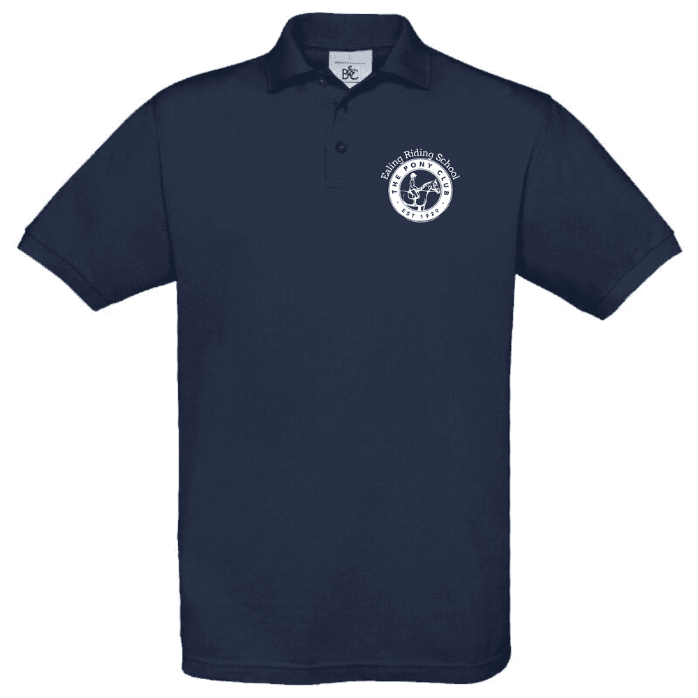 Adult Navy Ealing Riding School Polo Shirt UC101