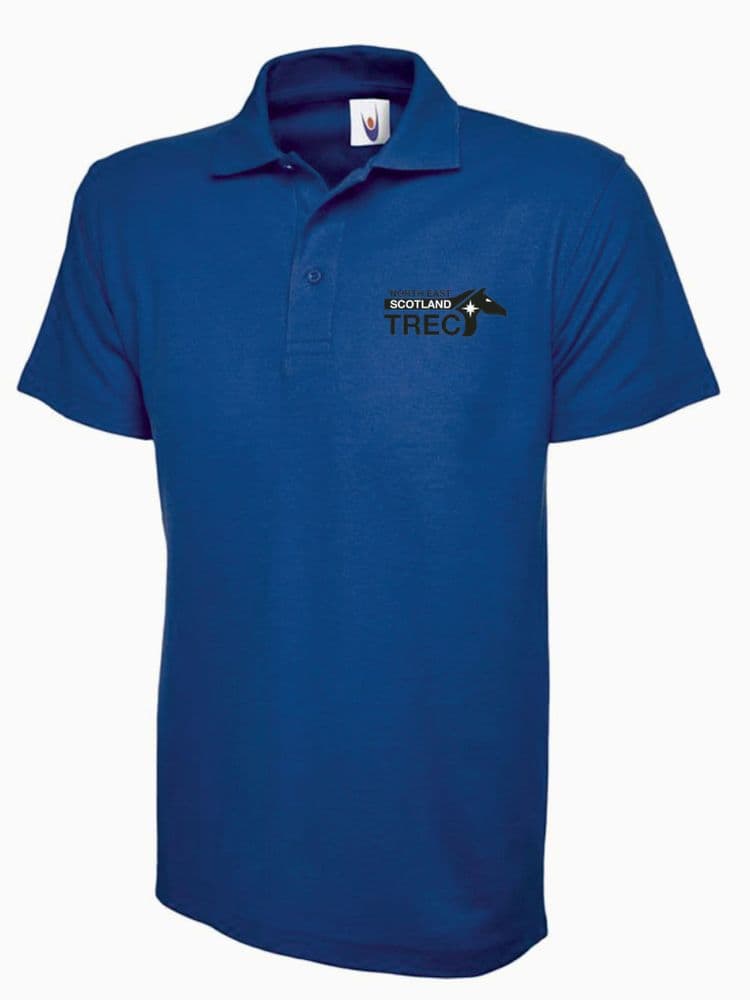 ADULT North East of Scotland Trec Royal Polo Shirt UC101