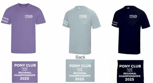 ADULT PONY CLUB NAF REGIONAL CHAMPIONSHIPS 2025   T Shirt JC010