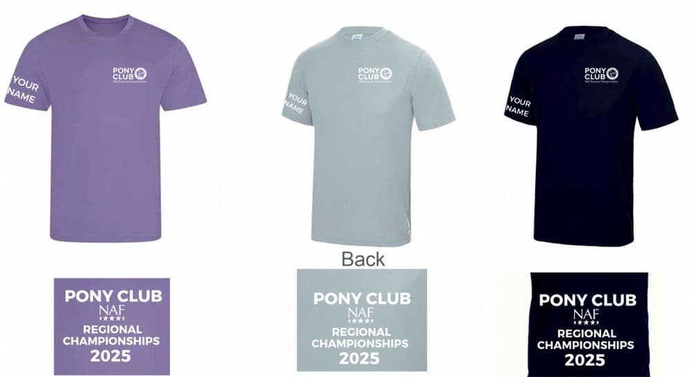 ADULT PONY CLUB NAF REGIONAL CHAMPIONSHIPS 2025 T Shirt JC010