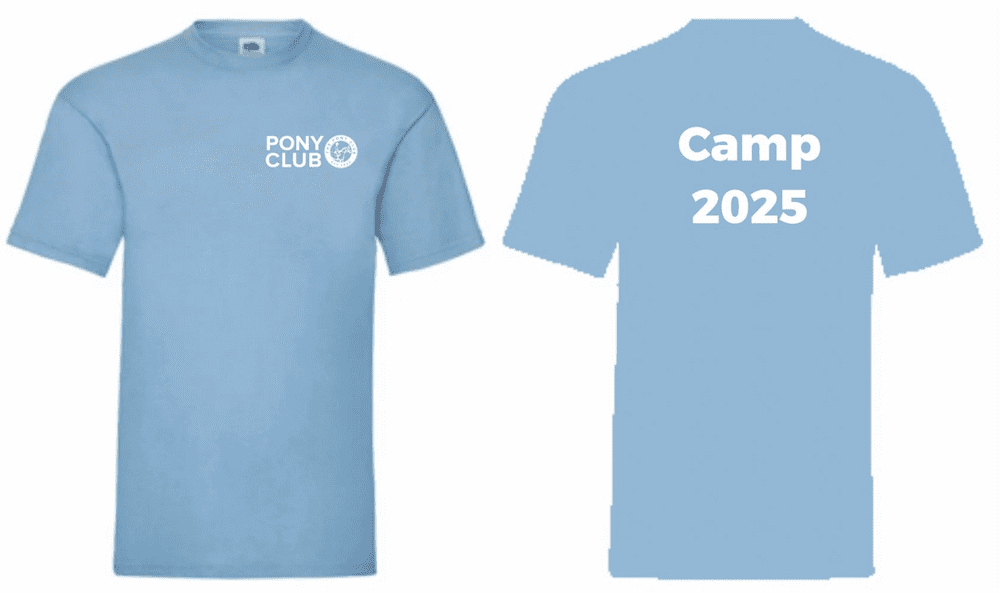 ADULT Red Piece CAMP 25 Sky T Shirt. SS030