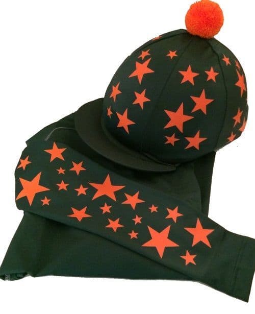 Adult's Bottle Green Rhino Base Layer & Hat Silk