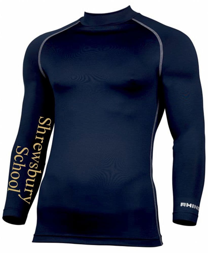 Adult Shrewbury School Navy Base Layer