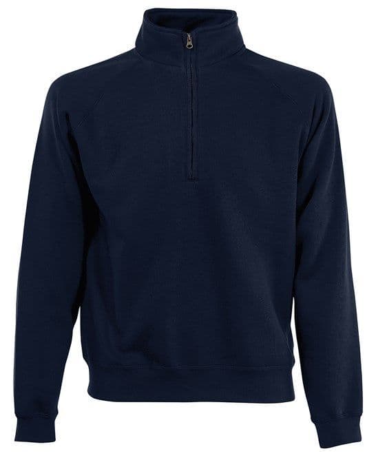 Adult South Durham  Navy  Quarter Zip Sweatshirt SS830