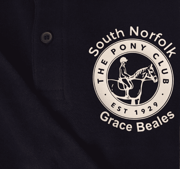 ADULT South Norfolk Pony Club Polo Shirt UC101