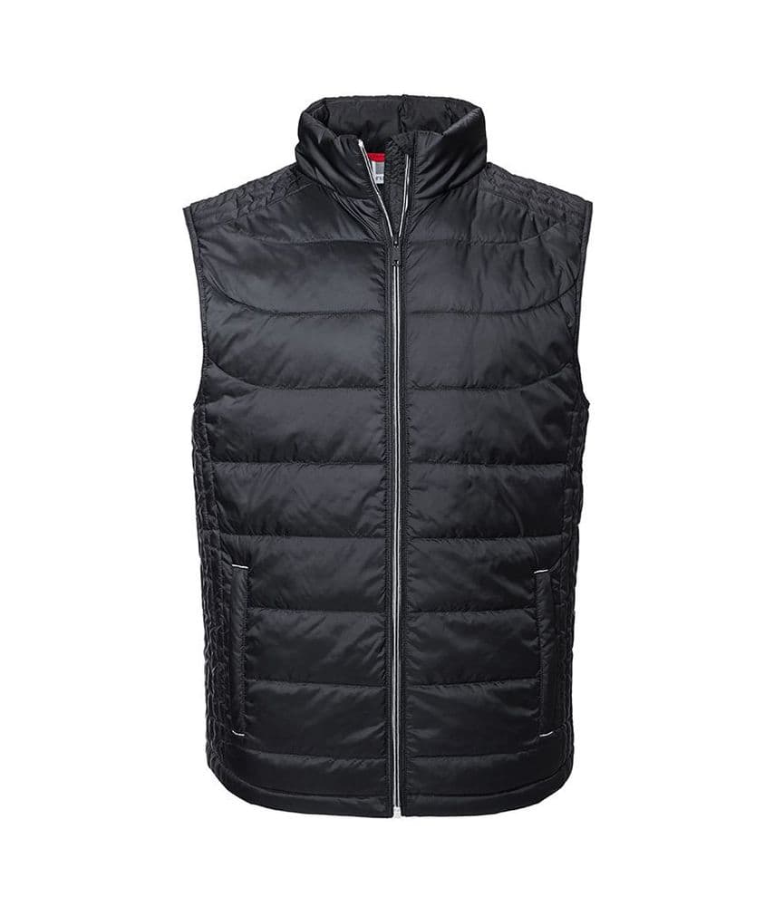 Adult Unisex Black Wales And Wirral Warriors Padded Gilet 441M