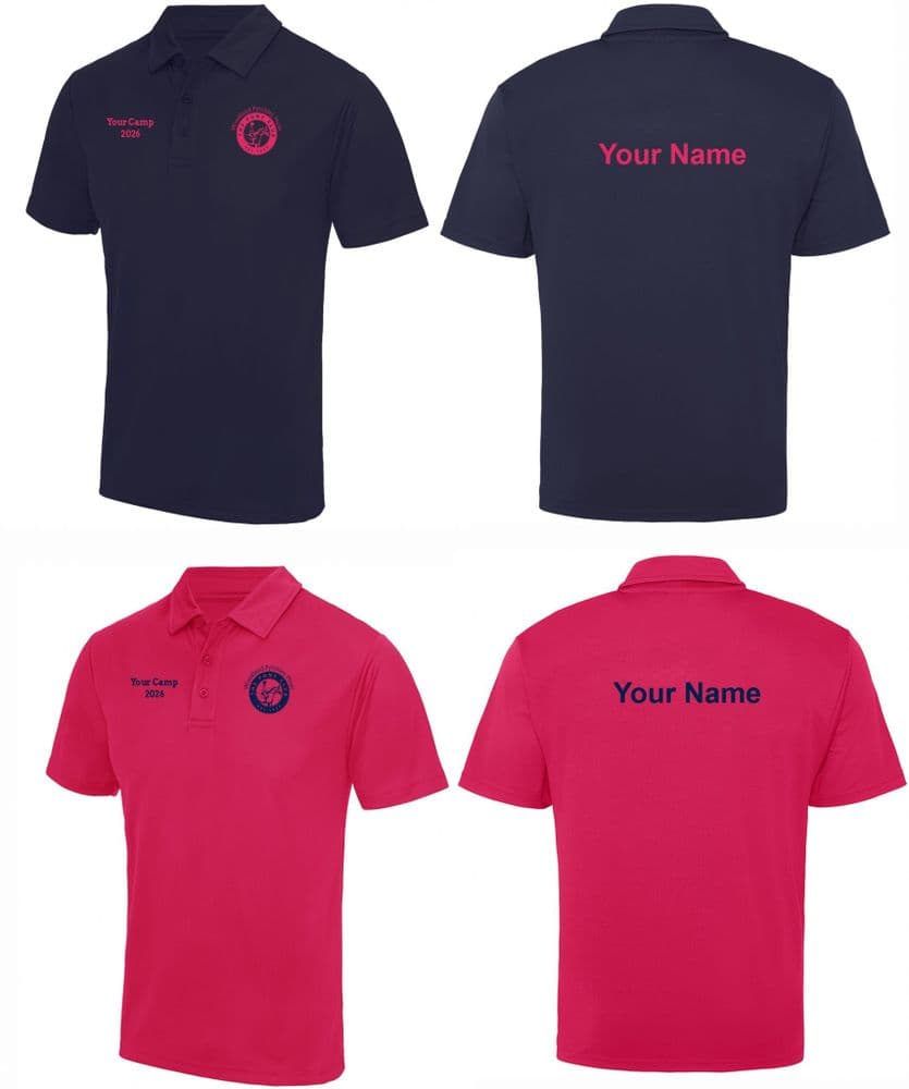ADULT Woodland Pytchley PC CAMP 26 "Cool" Polo Shirt - JC040