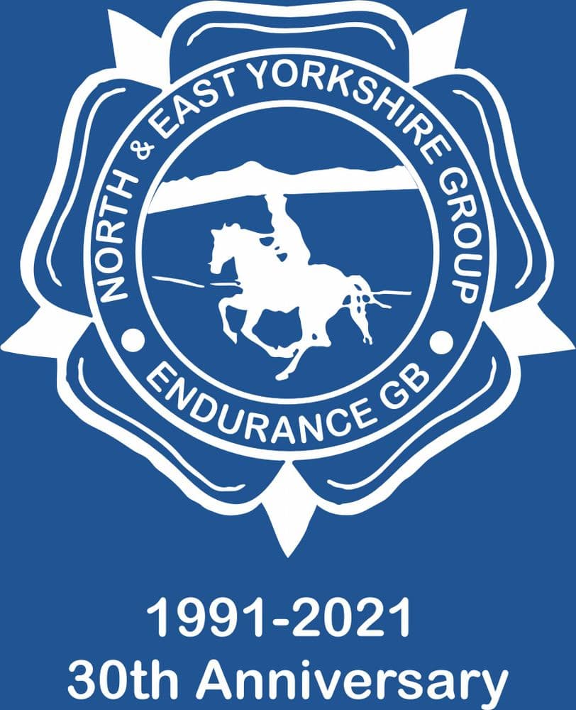 Adults 2021 Lady's Fit North and East Yorkshire 30th Anniversary polo shirt.