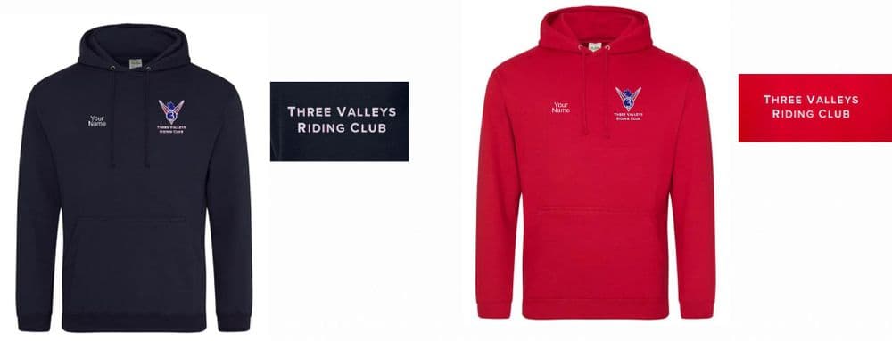 Adults 3 Valley Hoodie