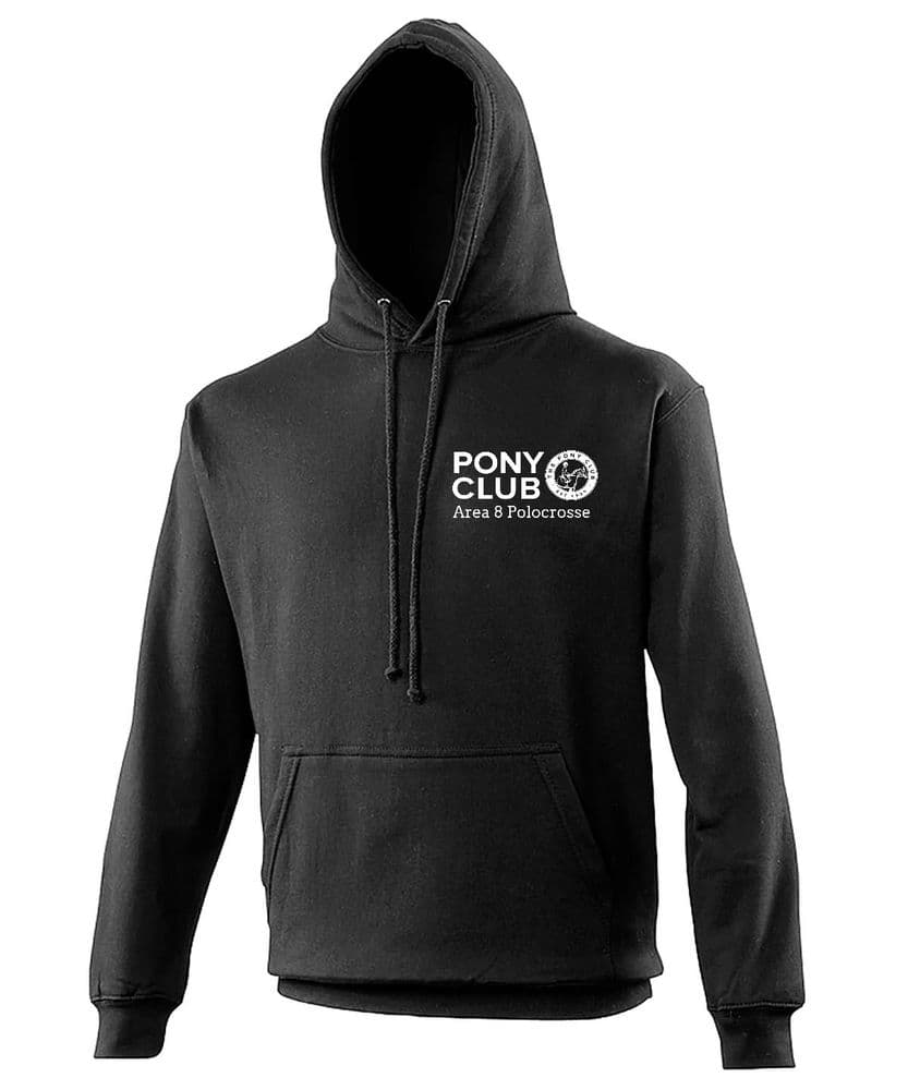 Adults Area 8 Polocrosse Black Hoodie