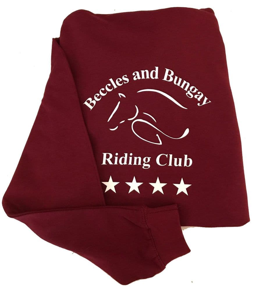 Adults BBRC Burgundy Hoodie