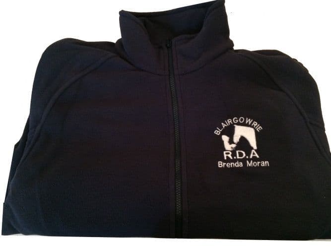 Adults Blairgowrie RDA Navy fleece jacket RG122