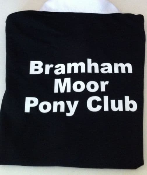 Adults Bramham Moor Black Rugby Shirt