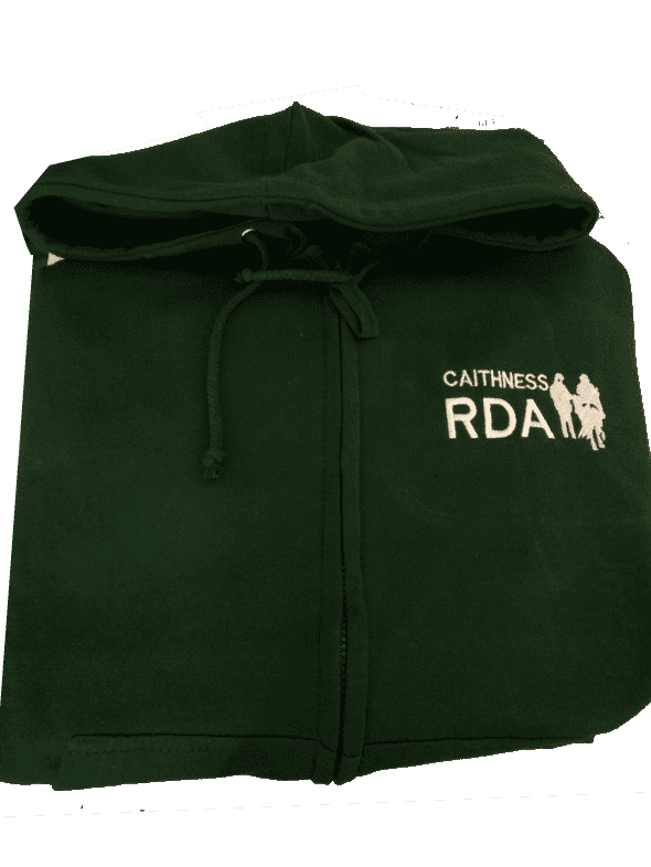 Adults Caithness RDA Bottle Green Zip Hoody