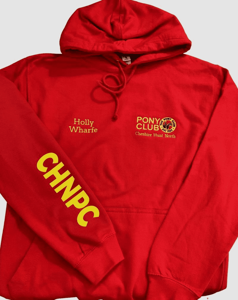 Adults Cheshire Hunt North PC Red Hoodie