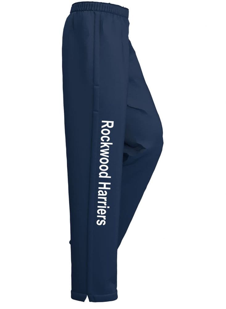 ADULTS & CHILDRENS Rockwood Harriers Navy Track Pants - 211