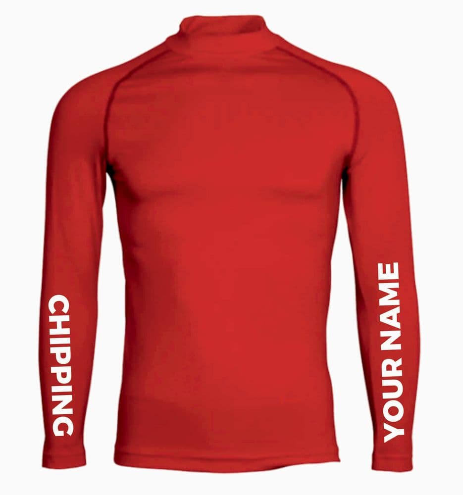 Adults Chipping Pony Club Red Base Layer