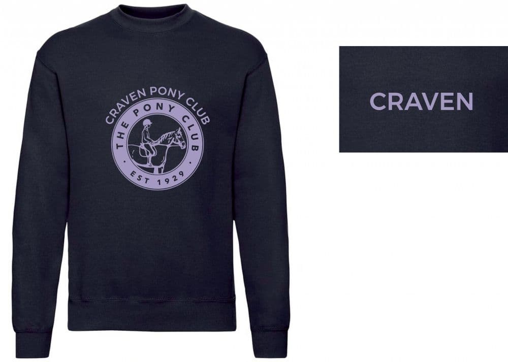 Adults Craven PC  Navy Sweatshirt UX3