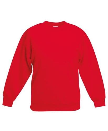 Adults Deepdene Stables Red Sweatshirt