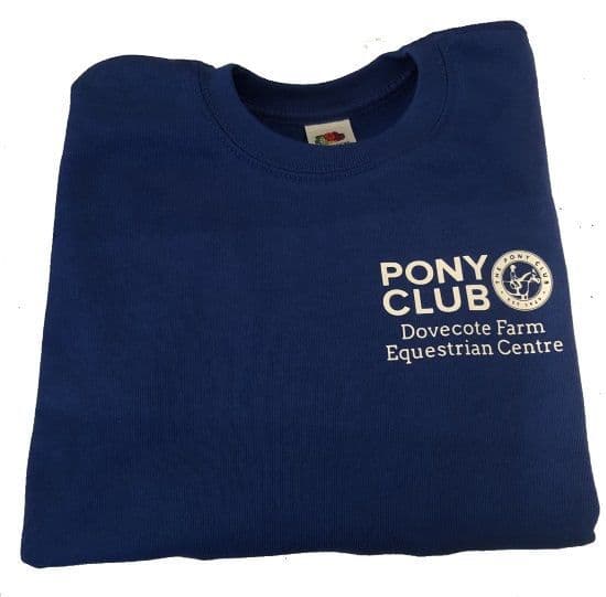 Adults Dovecote Farm Equestrian Centre Royal Sweatshirt
