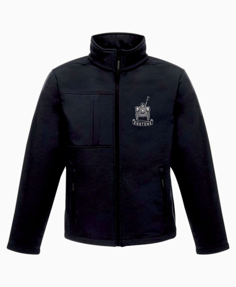 Adults Enstone YFC Navy Softshell Jacket rg194