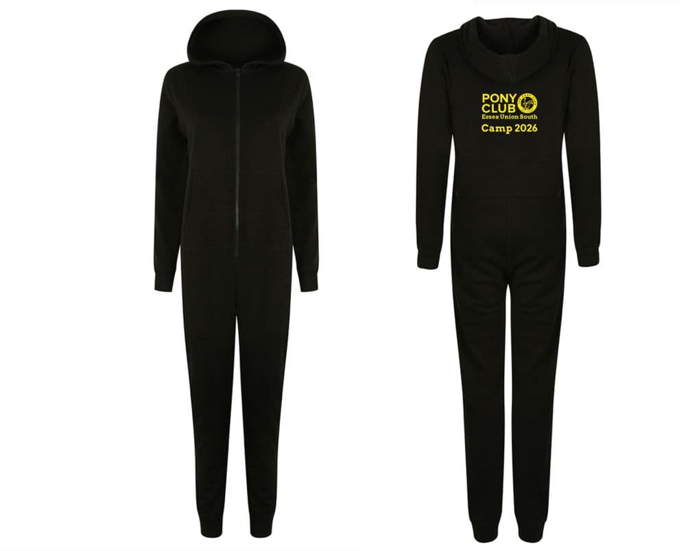 Adults Essex Union South Black Camp Onesie - SF470